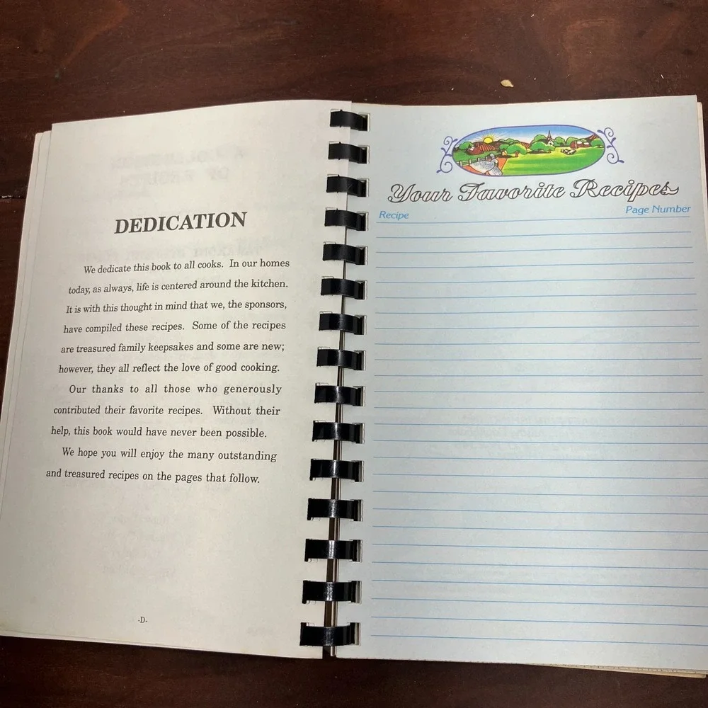 VTG 1992 West Tawakoni Texas Rebekah Lodge 58 Cookbook Seasoned With Love Vol 1